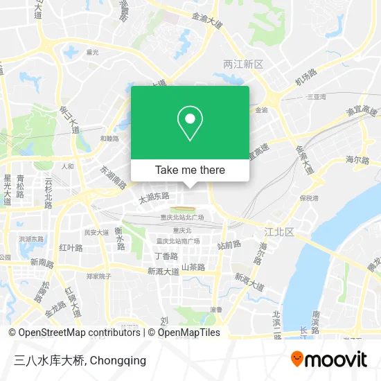 三八水库大桥 map