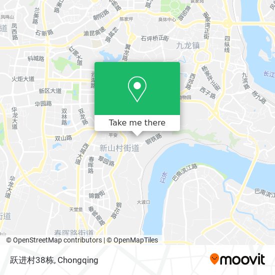 跃进村38栋 map