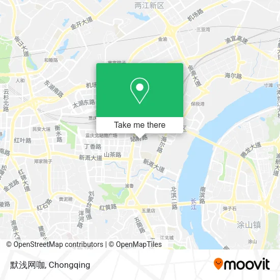 默浅网咖 map