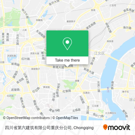 四川省第六建筑有限公司重庆分公司 map