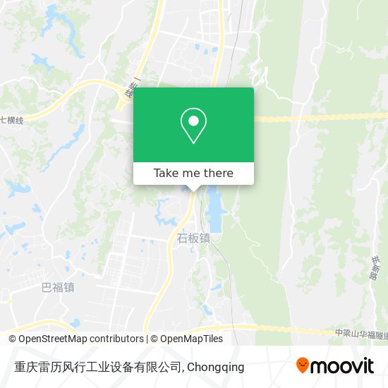 重庆雷历风行工业设备有限公司 map