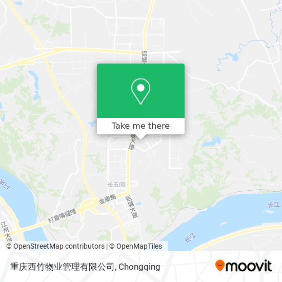 重庆西竹物业管理有限公司 map
