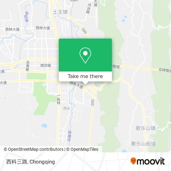 西科三路 map