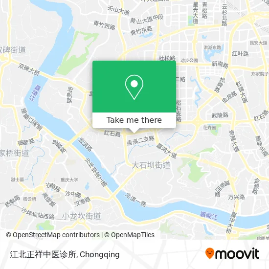 江北正祥中医诊所 map