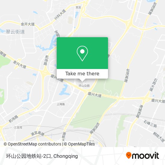 环山公园地铁站-2口 map