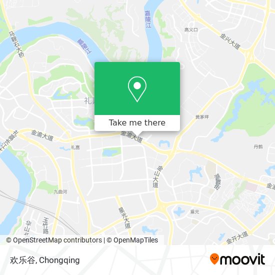 欢乐谷 map