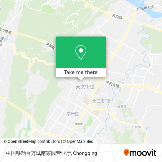 中国移动台万城南家园营业厅 map