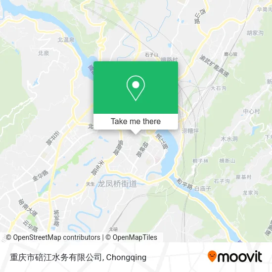 重庆市碚江水务有限公司 map