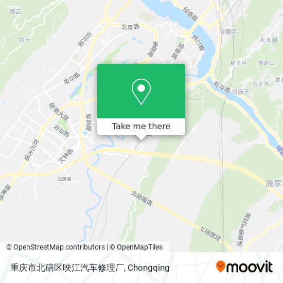重庆市北碚区映江汽车修理厂 map