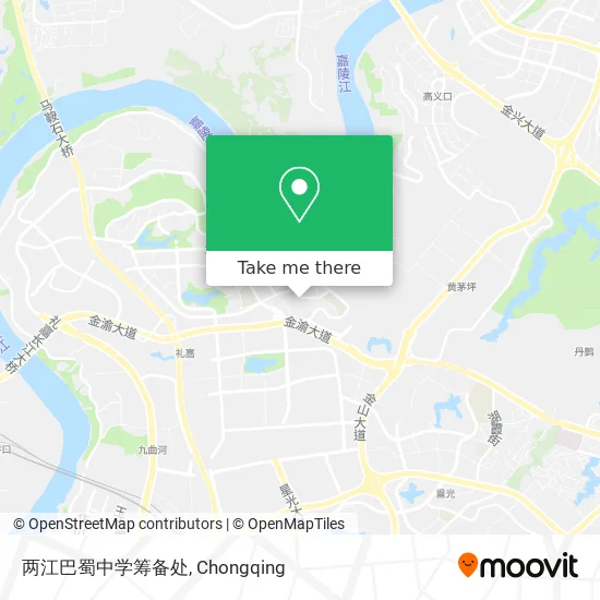 两江巴蜀中学筹备处 map