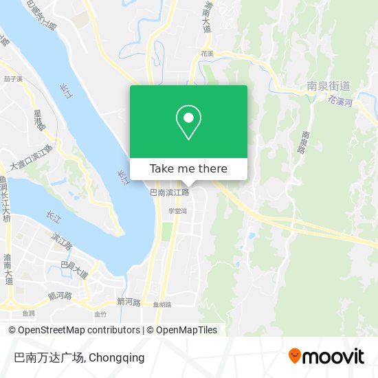 巴南万达广场 map