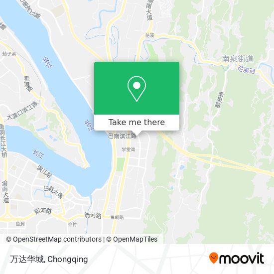 万达华城 map