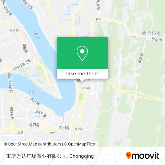 重庆万达广场置业有限公司 map