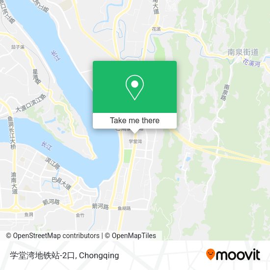 学堂湾地铁站-2口 map