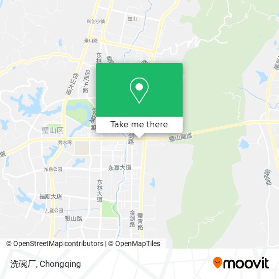 洗碗厂 map