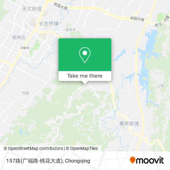 157路(广福路-桃花大道) map