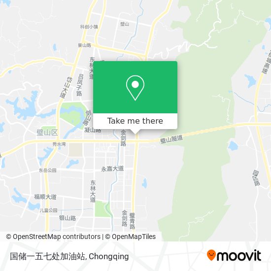 国储一五七处加油站 map