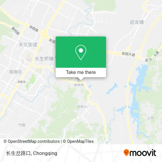 长生岔路口 map