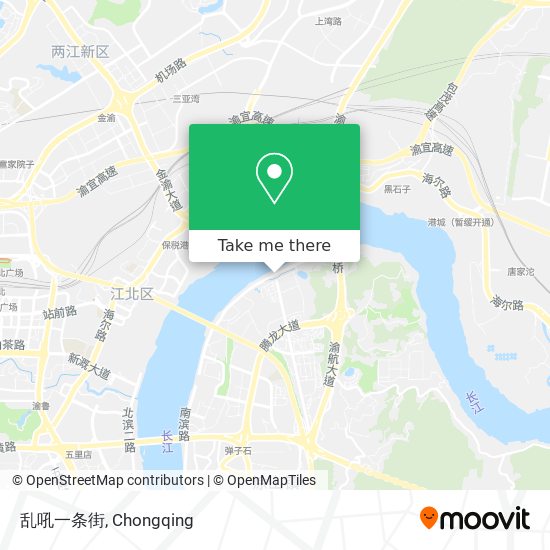 乱吼一条街 map