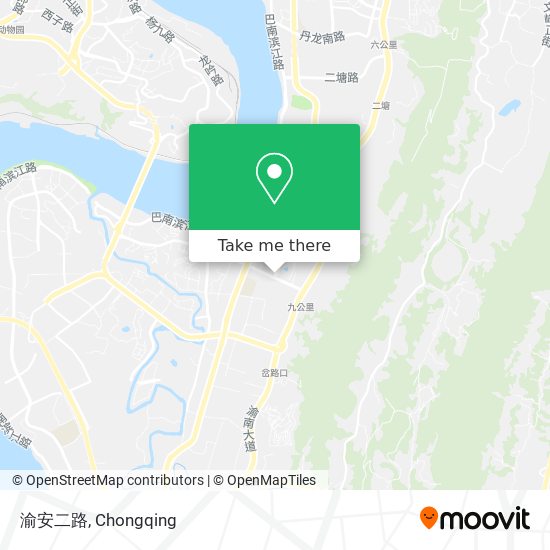 渝安二路 map