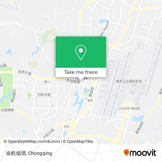 渝航烟酒 map