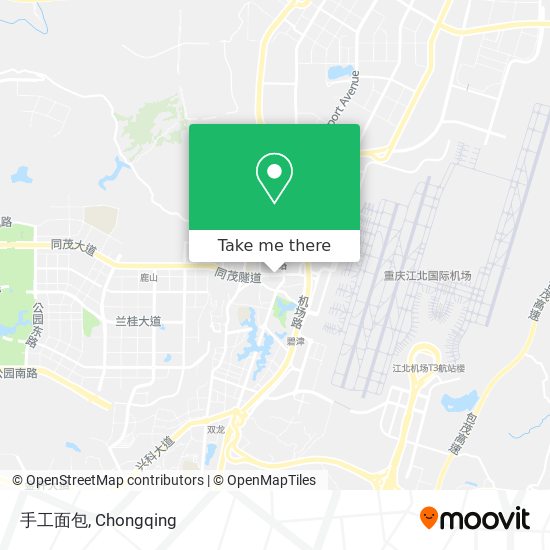 手工面包 map