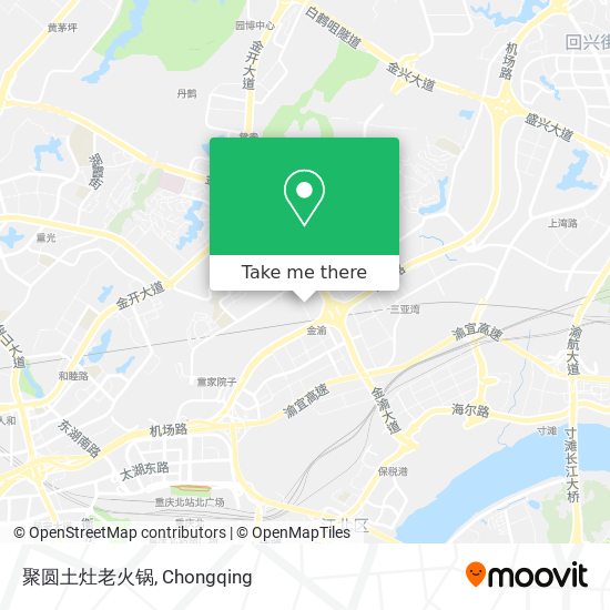 聚圆土灶老火锅 map