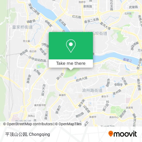 平顶山公园 map
