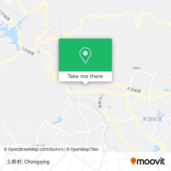 土桥村 map