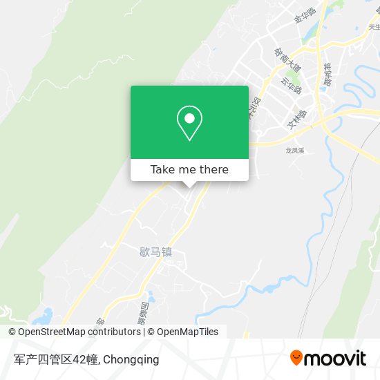 军产四管区42幢 map