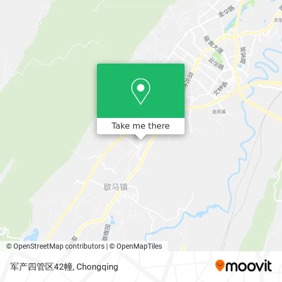 军产四管区42幢 map