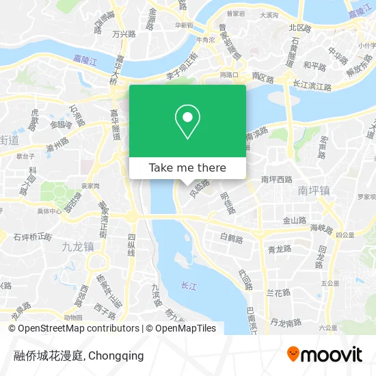 融侨城花漫庭 map