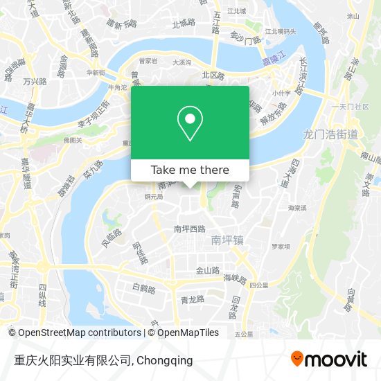 重庆火阳实业有限公司 map