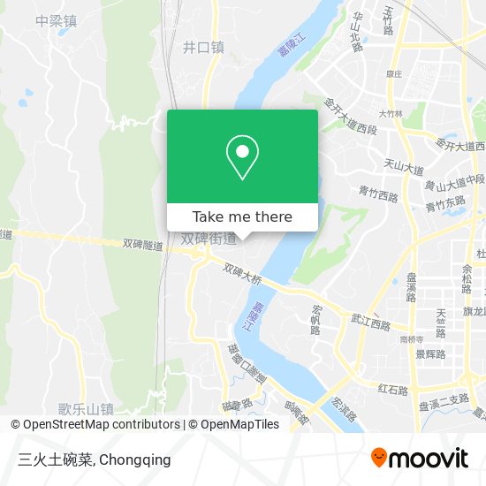 三火土碗菜 map