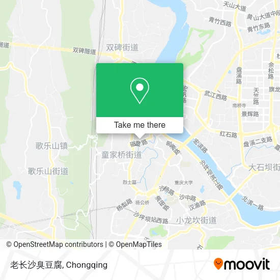 老长沙臭豆腐 map