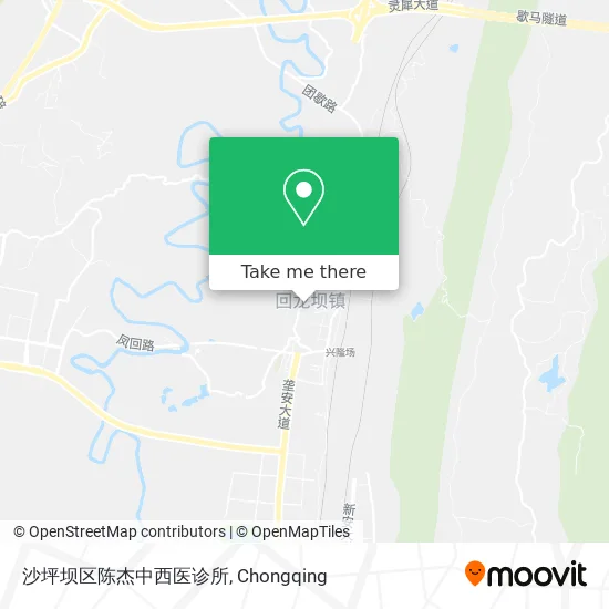 沙坪坝区陈杰中西医诊所 map