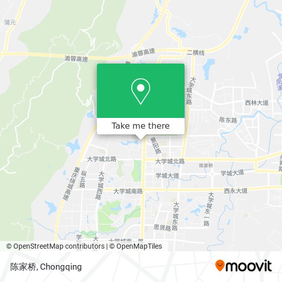 陈家桥 map