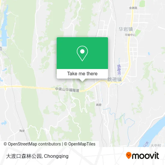 大渡口森林公园 map