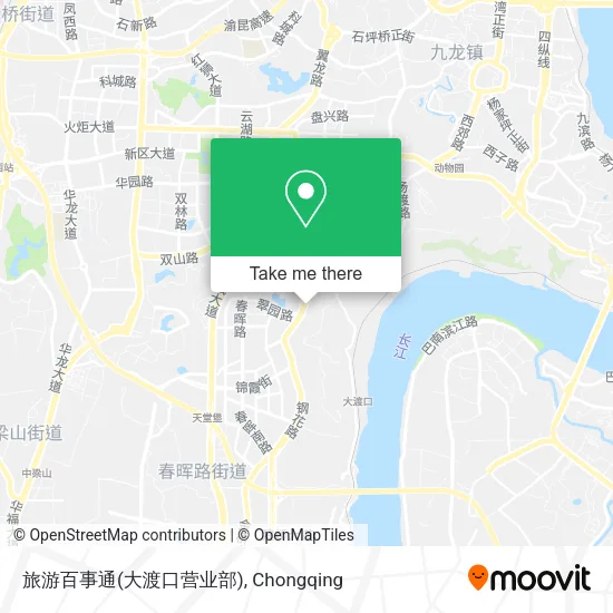 旅游百事通(大渡口营业部) map