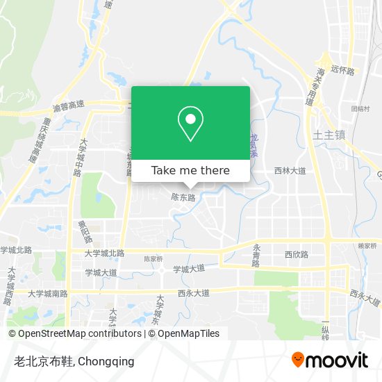 老北京布鞋 map