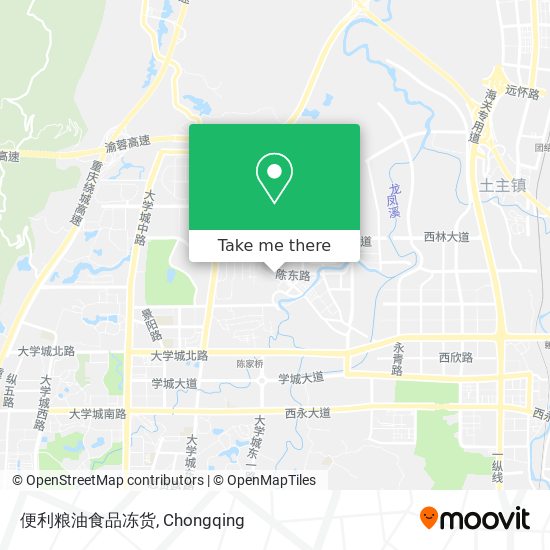 便利粮油食品冻货 map