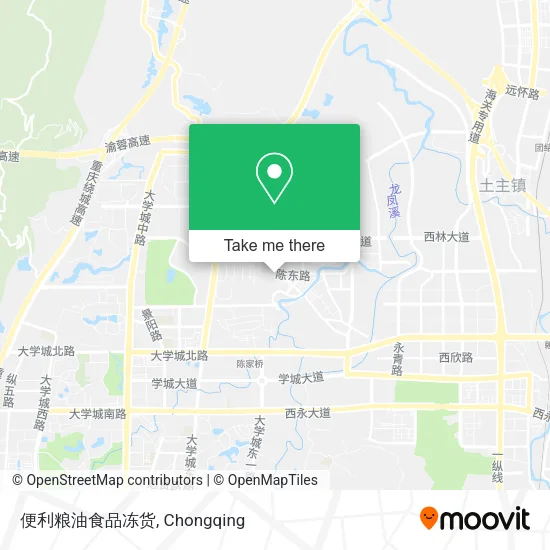 便利粮油食品冻货 map