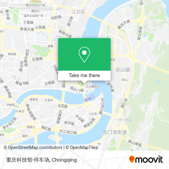 重庆科技馆-停车场 map