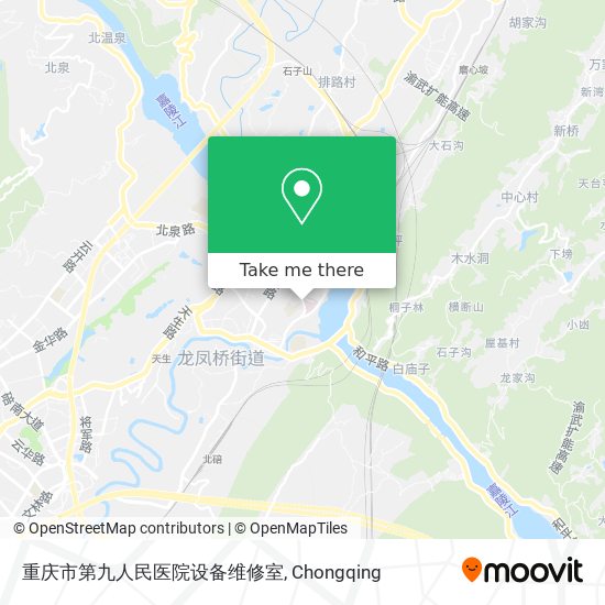 重庆市第九人民医院设备维修室 map