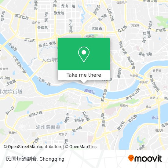 民国烟酒副食 map