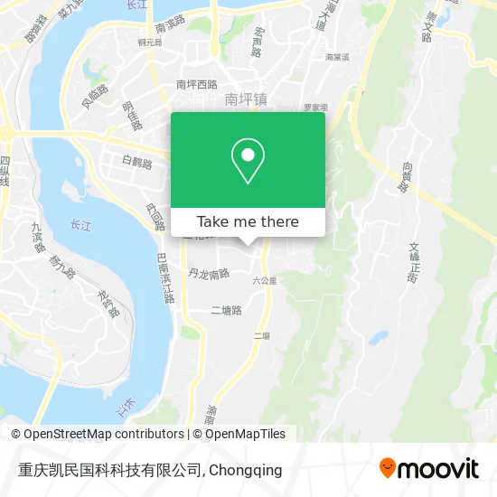 重庆凯民国科科技有限公司 map
