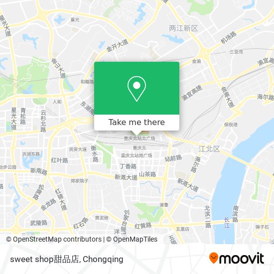 sweet shop甜品店 map