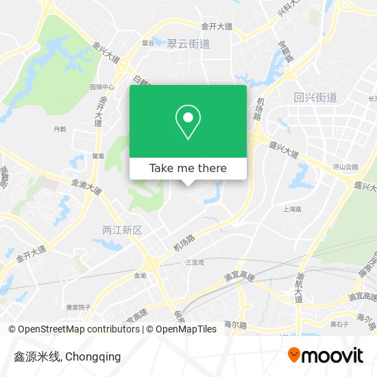鑫源米线 map