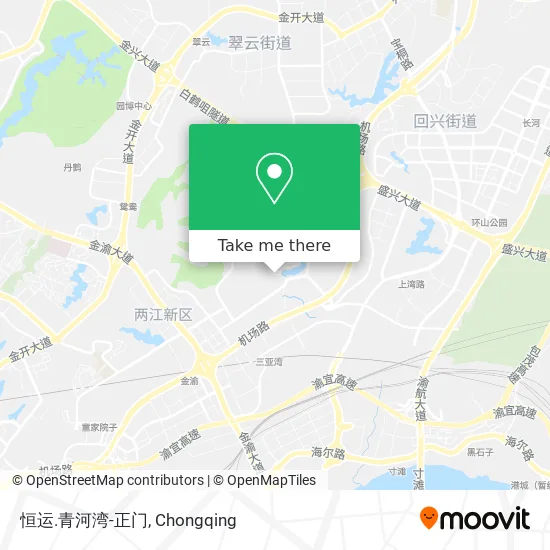 恒运.青河湾-正门 map