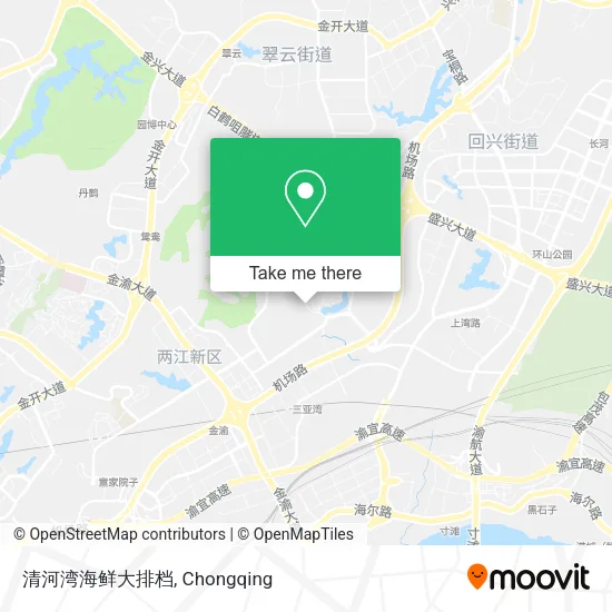 清河湾海鲜大排档 map
